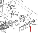 【メーカー在庫あり】 デイトナ プライマリードライブギア 5ディスククラッチキット補修品(75321 74443 75322) モンキー ゴリラ 75433 JP店