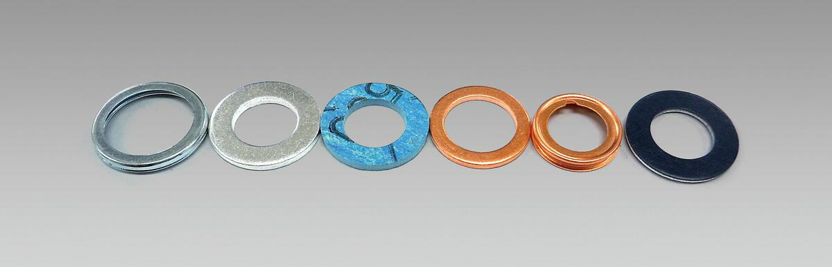 【メーカー在庫あり】 エスコ(ESCO) 21.0x12.0x1.6mm ドレンパッキン アルミ製/10個 000012217810 JP