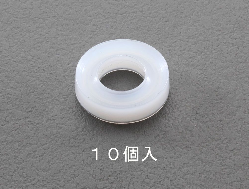 【メーカー在庫あり】 エスコ(ESCO) M12/12.2x24.0x5.2mm ゆるみ止めワッシャー ナイロン 000012250798..