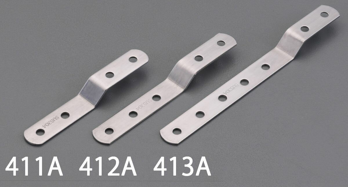 【メーカー在庫あり】 エスコ(ESCO) 197 x19mm J型連結金具 ステンレス製 000012221830 JP