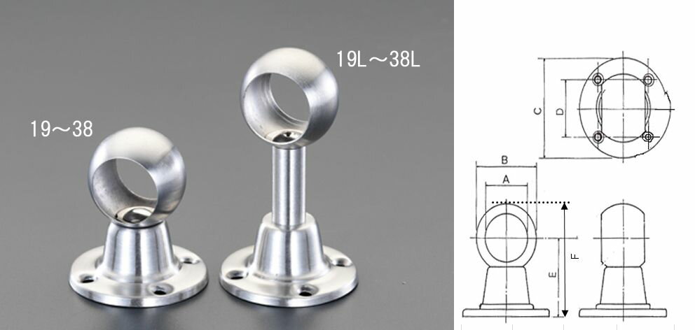 �ڥ᡼�����߸ˤ���� ������ ESCO 132mm 38mm �֥饱�å� ����� ���ƥ�쥹�� 000012244037 JPŹ