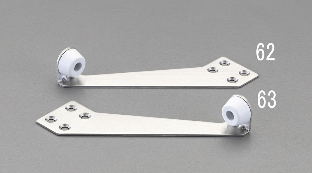 【メーカー在庫あり】 エスコ(ESCO) 115mm 戸当り 上枠付/左 000012232500 JP