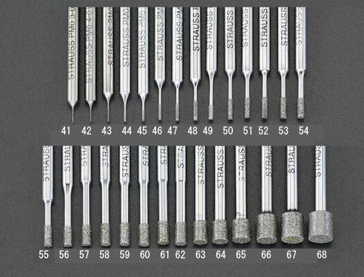 【メーカー在庫あり】 エスコ ESCO 6.0x6.0mm CBNバー 3mm軸 000012089719 JP