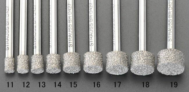 【メーカー在庫あり】 エスコ ESCO 7x 8mm ダイヤモンドバー 6mm軸 000012081203 JP店