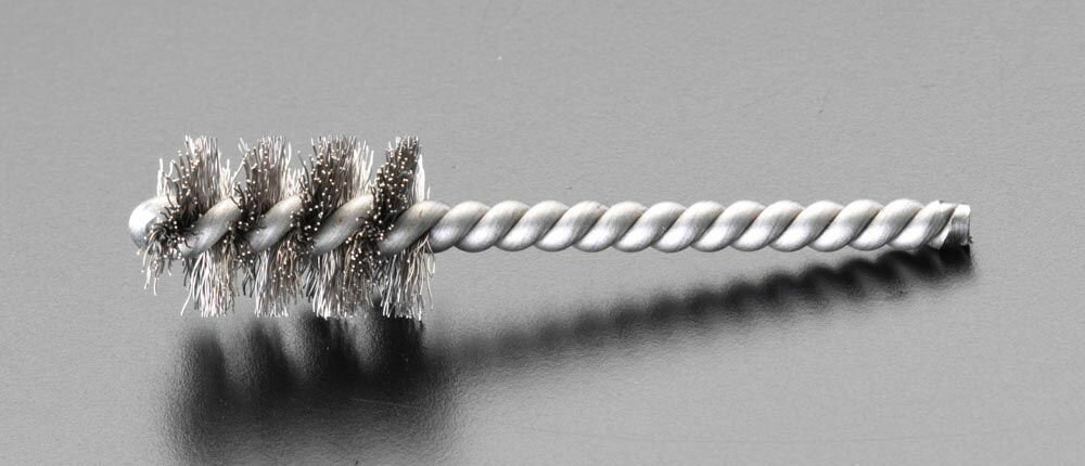●ブラシ材質…ステンレススチール●全長…90mm●軸径…約4mm●ブラシ長…25mm●ブラシ径…13mmシングルねじり、シングルステム型管内のバリ取りやクリーニング、研磨やねじ山のクリーニング等に000012075100楽天 JP店　