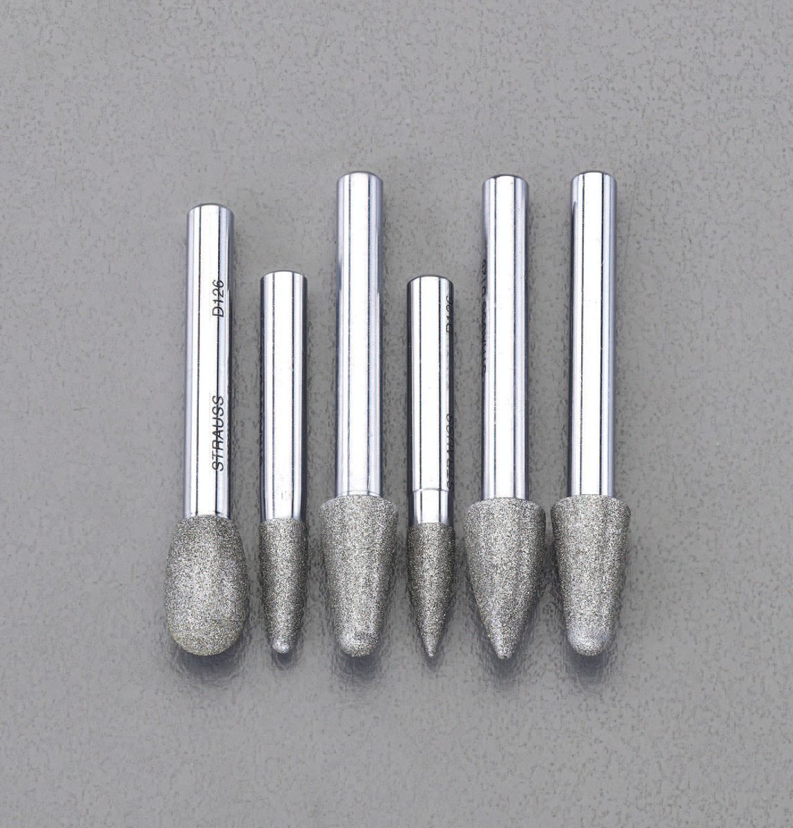 【メーカー在庫あり】 エスコ ESCO 6本組/6mm軸 ダイヤモンドバーセット 000012241117 JP店