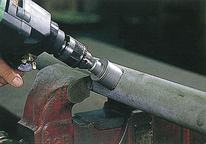 【メーカー在庫あり】 エスコ ESCO 55mm超硬付パイプ用ホールソー 000012213430 JP店