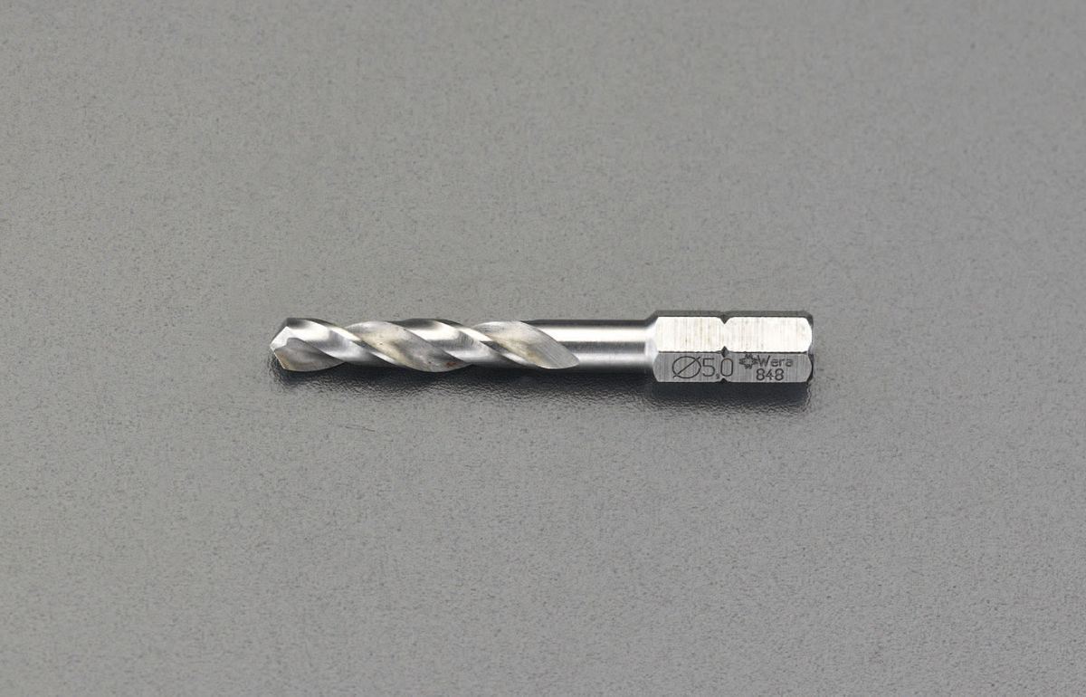 【メーカー在庫あり】 エスコ ESCO 3.0x 38mm ドリルビット 六角軸/HSS 0000122134...