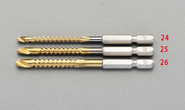 【メーカー在庫あり】 エスコ ESCO 5.0x 95mm ジグソードリル HSS/チタンコート 000012213712 JP店