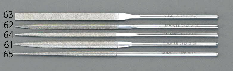 【メーカー在庫あり】 エスコ ESCO 140mm ダイヤモンドニードル鑢 平/中目 000012081472 JP店