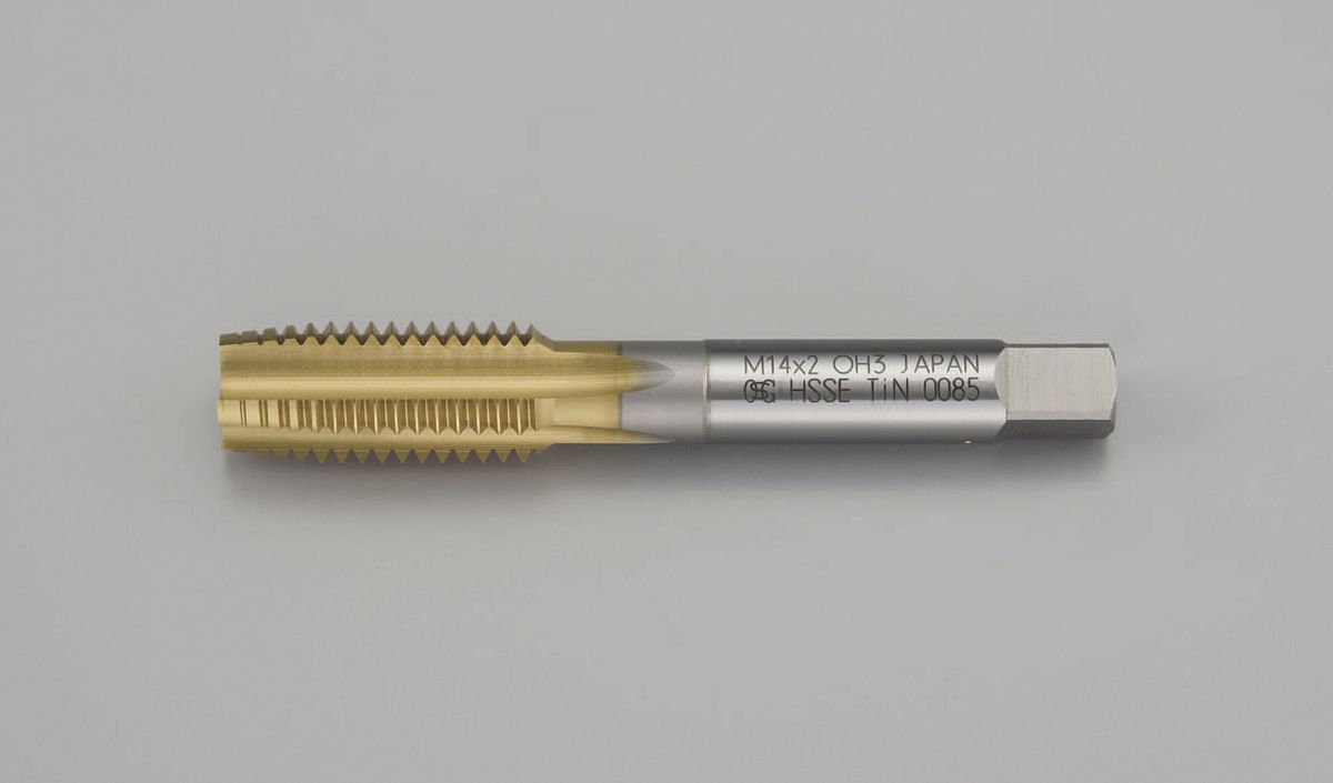【メーカー在庫あり】 エスコ ESCO M 3x0.5 / 5P ハンドタップ TiN-COATED 000012214922 JP