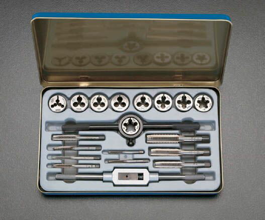 【メーカー在庫あり】 エスコ ESCO M3-M10 タップダイスセット 000012022682 JP店