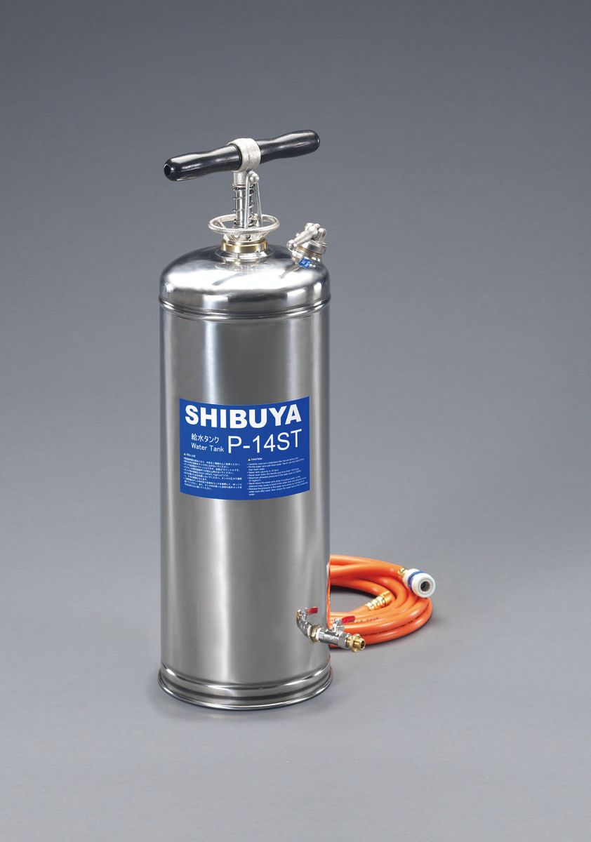 ●タンク材質…ステンレス●全容量…14L●満水量…10L●サイズ…φ210×630(H)mm●総重量…4.55kg●標準付属品…給水ホース5m付水道のない現場や水源の確保が難しい現場での穴あけ作業を可能にします。ダイヤモンドドリルの給水用にご使用ください。タンク内に圧を掛け、水の供給を行います。水道からホースを引く手間が省けます000012235222楽天 JP店　