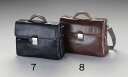 【メーカー在庫あり】 エスコ ESCO 400x120x300mm ビジネスバッグ 本革製/ブラウン 000012223440 JP店