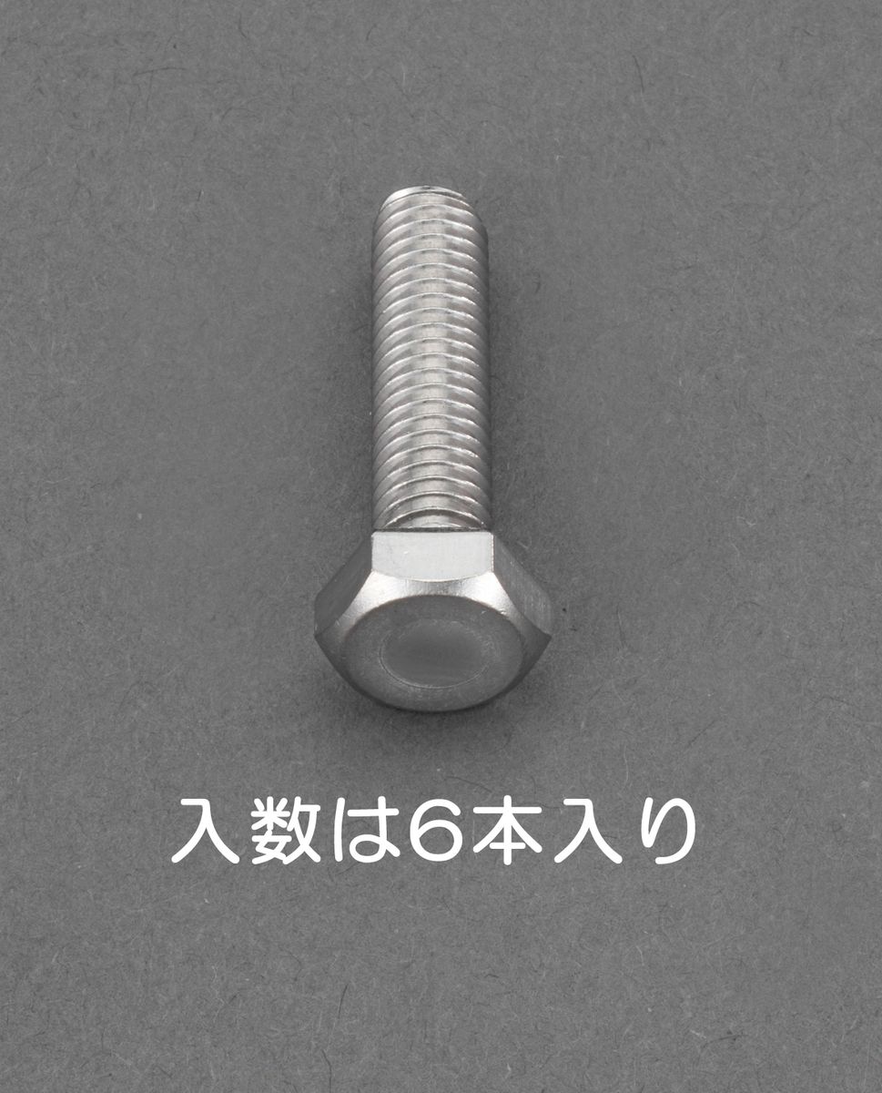 ●材質:ステンレス（SUS304CUN）●ねじ規格:JIS B0205●ねじ精度:6g●強度クラス:A2-90●引張強度:900N/mm2●耐力:700N/mm2●表面処理:なし●時効処理:なし●サイズ:M10×25mm●平径:16mm●頭部高さ:6.4mm●対角:17.77mm●座径:11.2mm●ピッチ:1.5mm●入数:6本並目ねじ000012246343楽天 JP店　