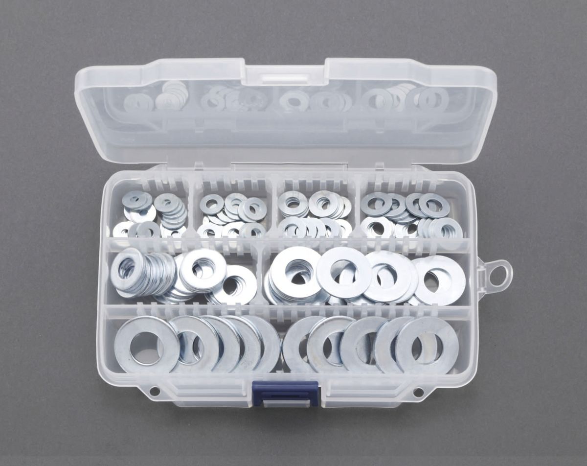 樂天商城 - 【メーカー在庫あり】 エスコ ESCO 平ワッシャーセット ユニクロメッキ 000012232066 JP