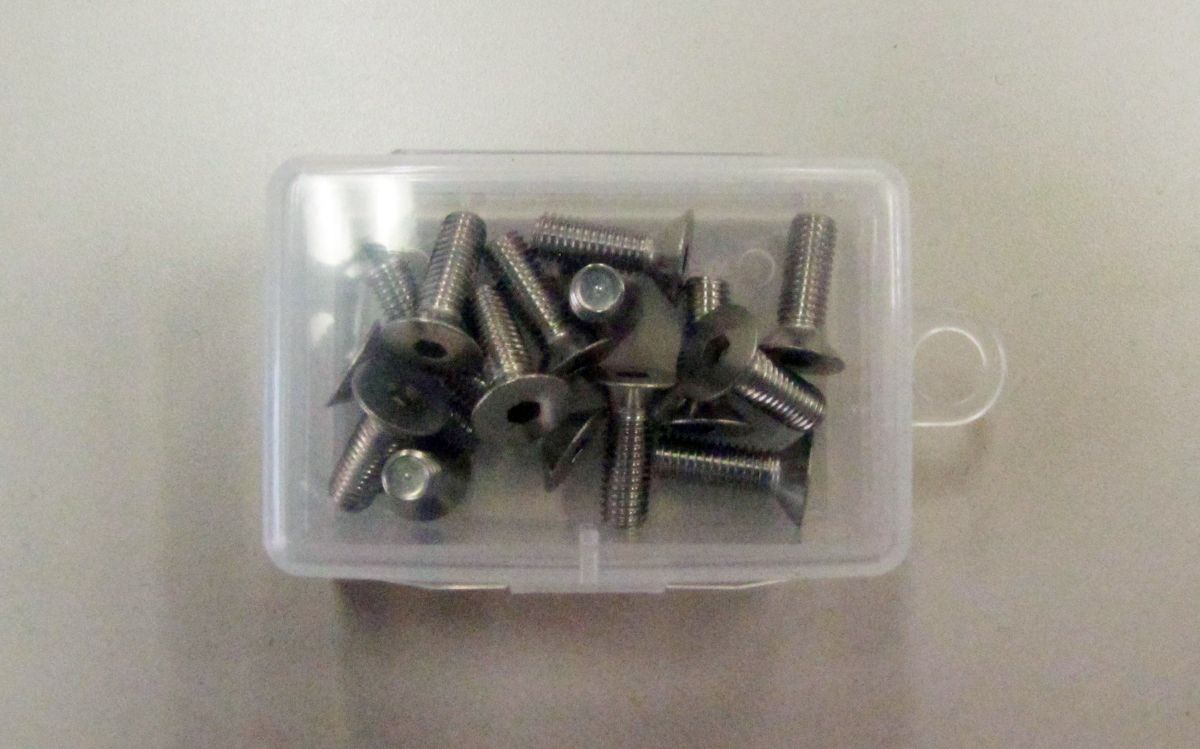 【メーカー在庫あり】 エスコ ESCO M5 x 8mm 六角穴付皿頭ボルト ステンレス/17本 ...