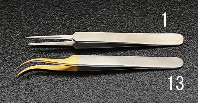 【メーカー在庫あり】 エスコ ESCO 0.4x110mm ピンセット(直/先細) 000012015822 JP店