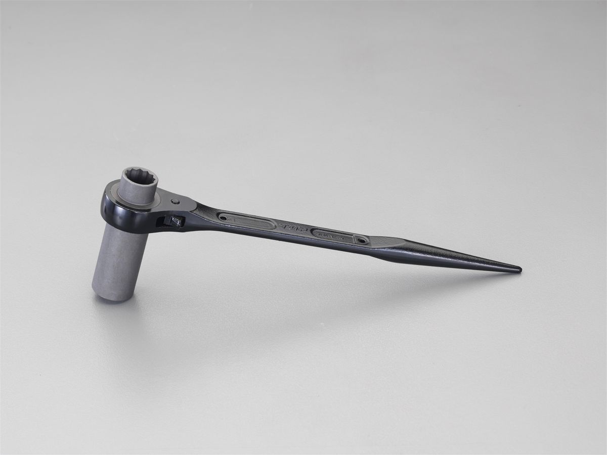 【メーカー在庫あり】 エスコ ESCO 17x19mm/312mm ロングラチェットレンチ 000012258542 JP店