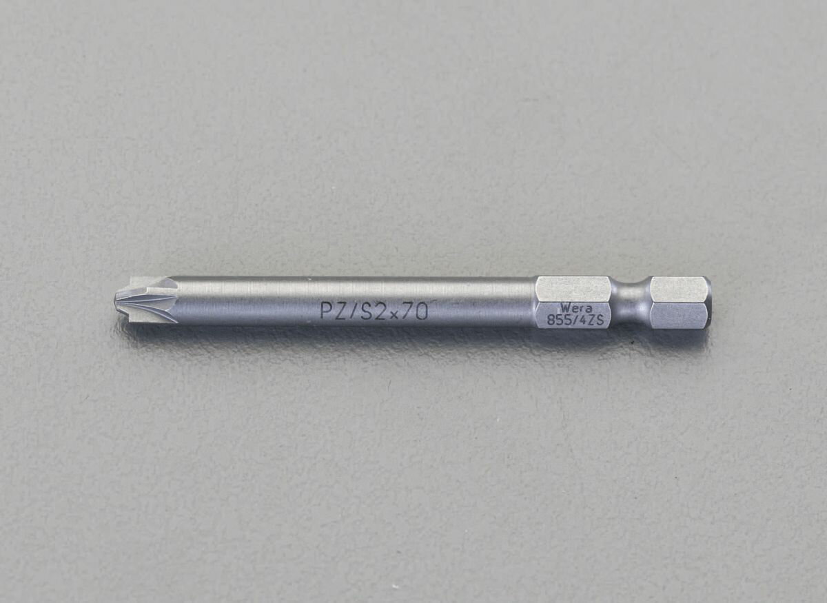 Driver - 【メーカー在庫あり】 エスコ ESCO #2x70mm Pozi PlusMinus ドライバービット 000012209682 JP店