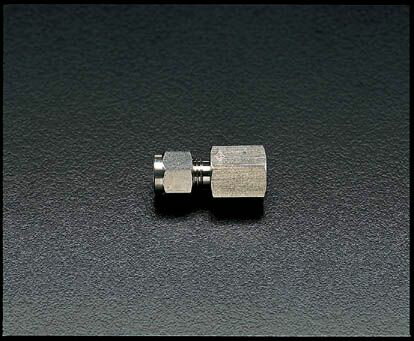 【メーカー在庫あり】 エスコ ESCO G 3/8"x 6mm ユニオン(圧力計/ステンレス製) 000012050530 JP