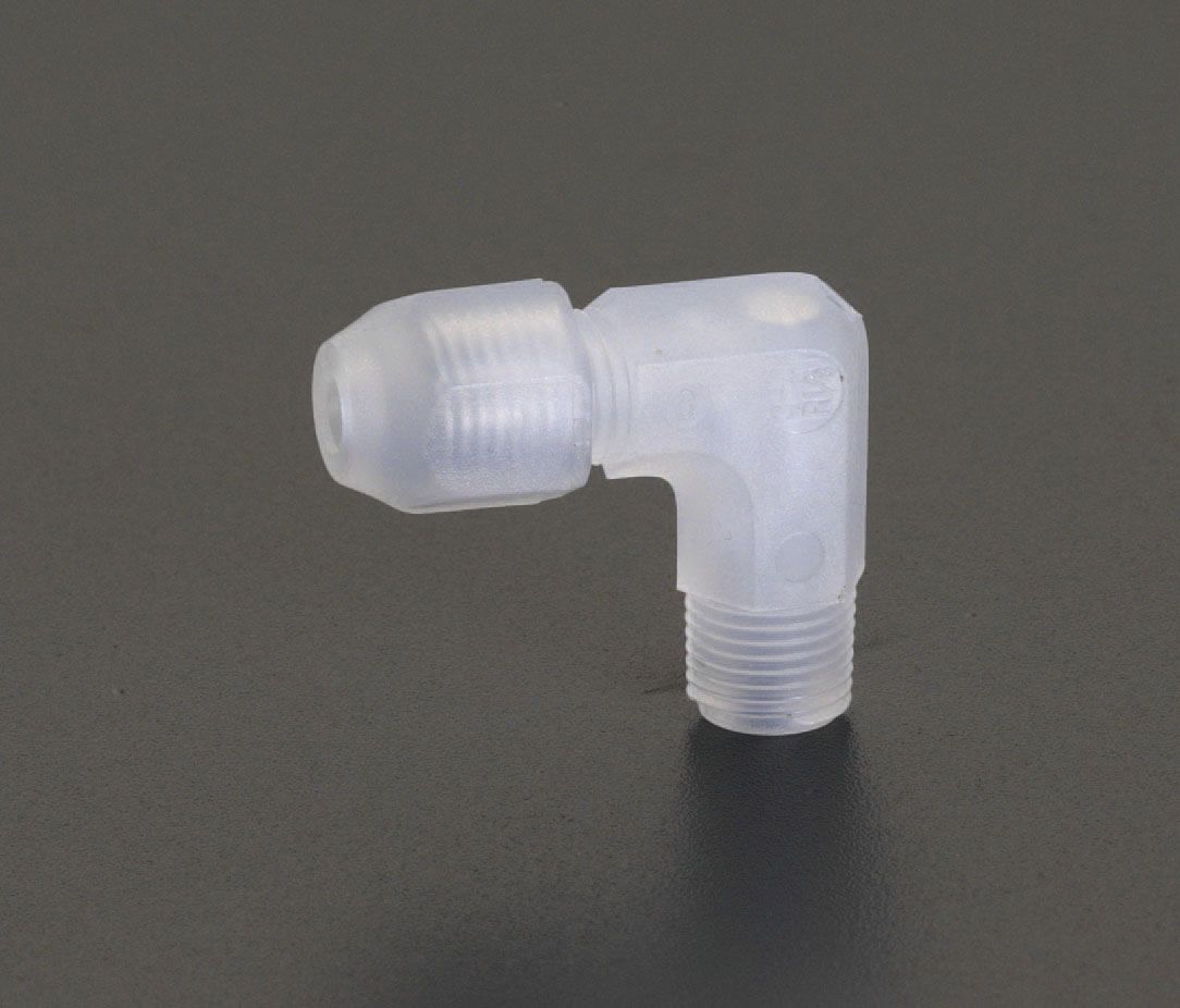 ●チューブサイズ:10mm●ねじサイズ:R（PT）1/4"●重量:9.4g●材質:ポリプロピレン(PP)耐薬品、耐腐食性に優れています。軽くてスリム。樹脂管用000012206497　
