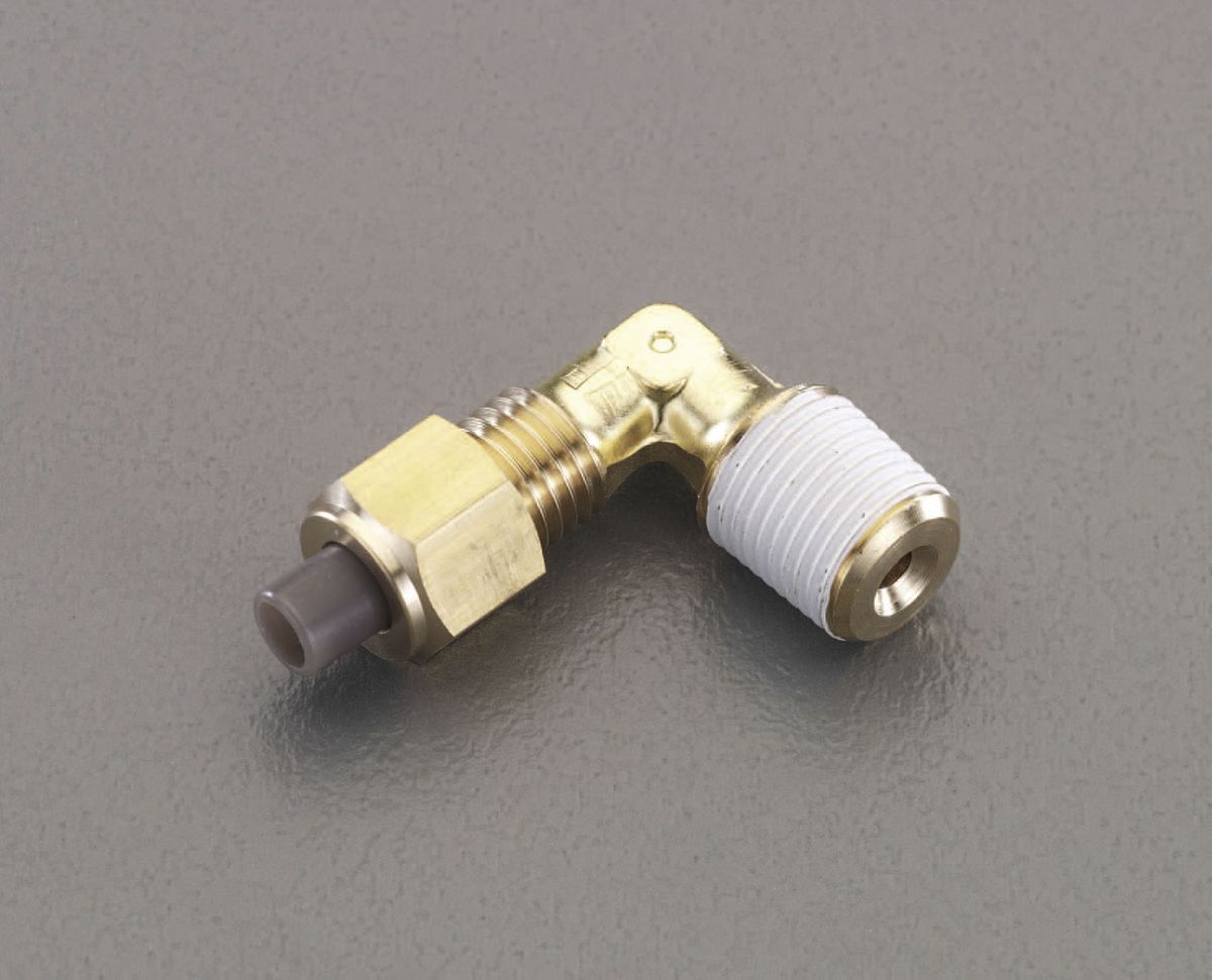 ●材質:黄銅●使用温度:空気:-20-60°C、水・油:0-60°C●使用圧力:0-1.4MPa●チューブサイズ:φ8×6mm●ねじサイズ:R（PT）1/4"000012206553　