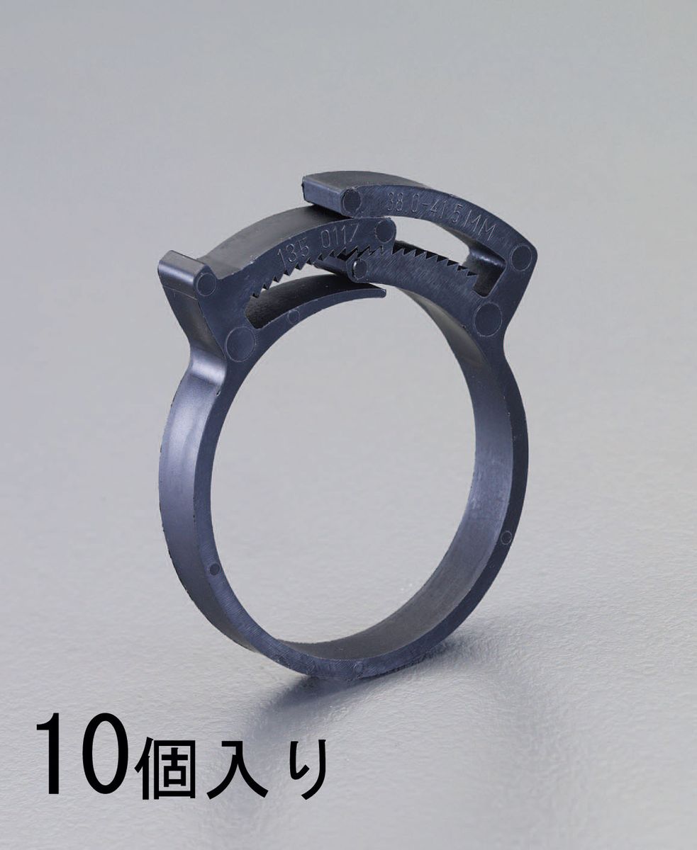 ●適合ホース径:18.2-20.5mm●幅:7mm●材質:ナイロン66ギア式ですので取り外しに便利です。入数は10個入りです。000012096770　