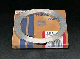 ●幅(mm):5/8"（15.9）●厚み:0.76mm●耐荷重:850kg●材質:SUS201●使用ツール:EA463EE-3、-4、-7、-830m巻バックルはEA463EJ-5をお使いください。000012013462　