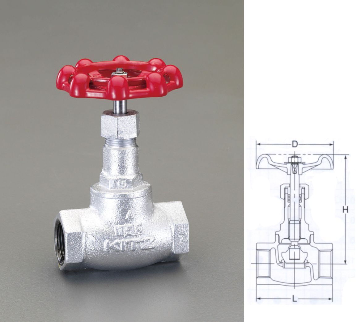 【メーカー在庫あり】 エスコ ESCO Rc 3/4