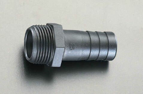 【メーカー在庫あり】 エスコ ESCO R 1 1/4" オスねじステム(ナイロン製) 000012068189 JP