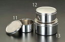 【メーカー在庫あり】 エスコ ESCO φ120x65mm 丸 缶(ステンレス製) 000012011534 JP