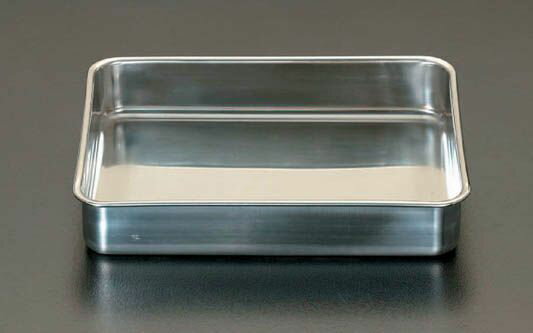 �ڥ᡼�����߸ˤ���� ������ ESCO 225x165x35mm �ѡ��ĥȥ졼(���ƥ�쥹��) 000012011580 JP