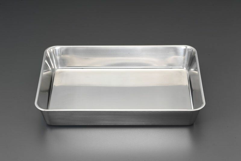 【メーカー在庫あり】 エスコ ESCO 321x250x53mm 深型パーツトレー(ステンレス製) 000012085450 JP(2)