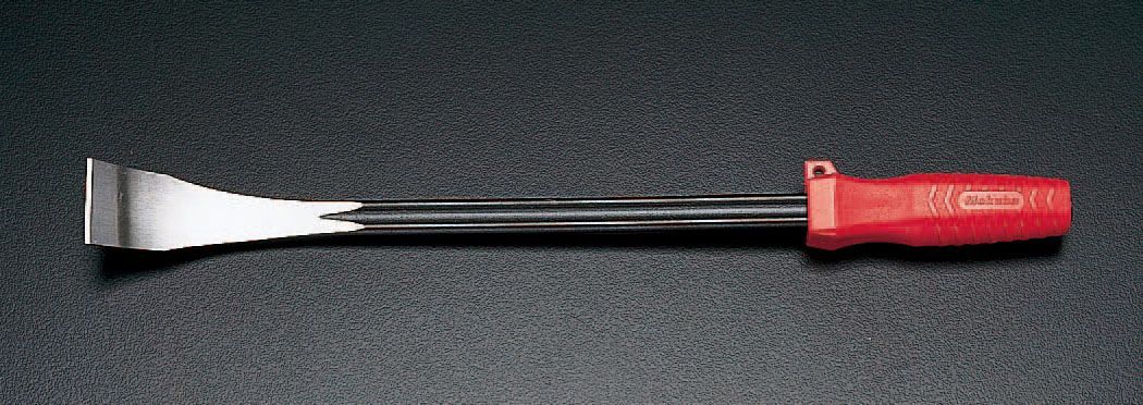 材質：炭素工具鋼全長：600mm先端幅：45mm軸径：20X11mm重量：980g000012011620　
