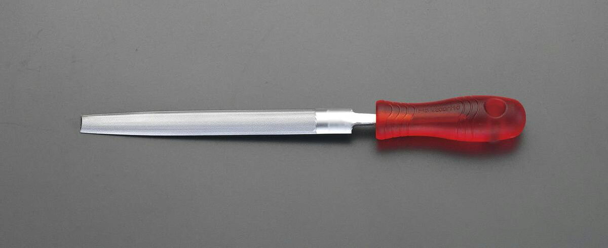 【メーカー在庫あり】 エスコ ESCO 250mm 鉄工やすり(コーティング柄付 半丸/中目) 000012208785 JP
