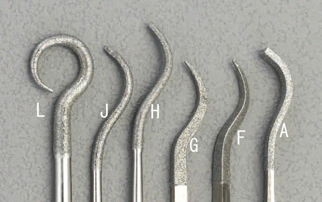 【メーカー在庫あり】 エスコ ESCO 140mm ダイヤモンド鏝やすり(片鏝 平/金型用) 000012208789 JP