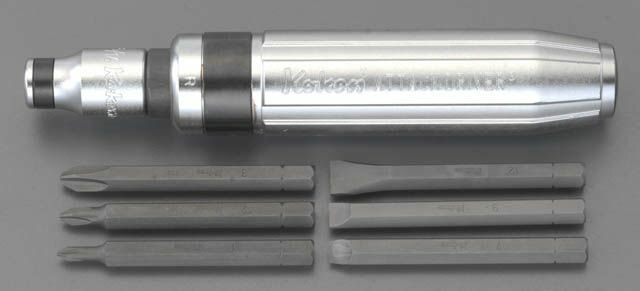 ●(セット内容)…8点●(+)ビット…＃1・＃2・＃3●(-)ビット…1×7・1.6×9・2×12mm●ビットホルダー…8mm（5/16”）hex×1/2”sq●ドライバー全長…163mm●ドライバー差込角…1/2”●ビットホルダー全長…38mm●ビット対辺…8mm（5/16”）000012078147楽天 JP店　