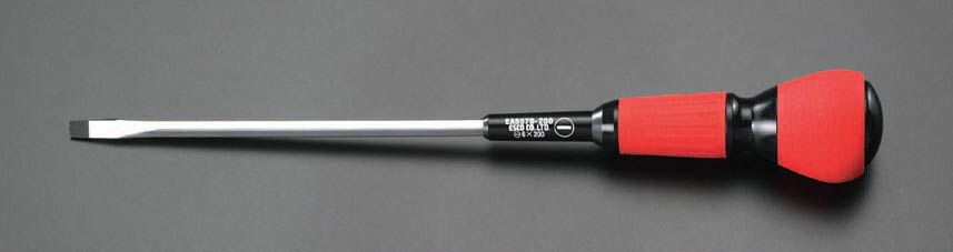 【メーカー在庫あり】 EA557B200 エスコ ESCO 6.0x200mm ドライバー 電工 パワーグリップ 000012015731 JP店