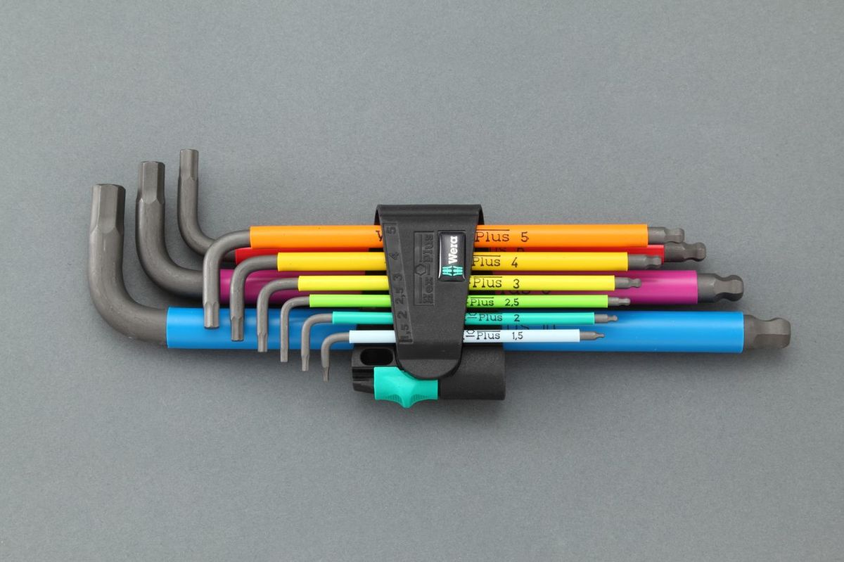 【メーカー在庫あり】 エスコ ESCO 1.5-10mm/9本組 Hex キーレンチ(マルチカラー) 000012252321 JP店