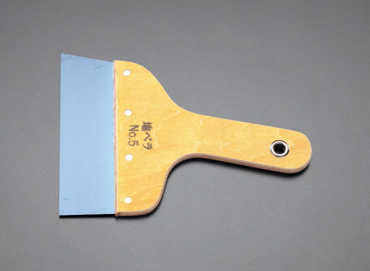 材質：刃：特殊ハガネ鋼、柄：木用途：壁面等のパテ処理に最適腰の硬さ：軟全長：210mm刃幅：150mm刃厚：0.3mm刃長：45mm重量：80g000012027533楽天 JP店　