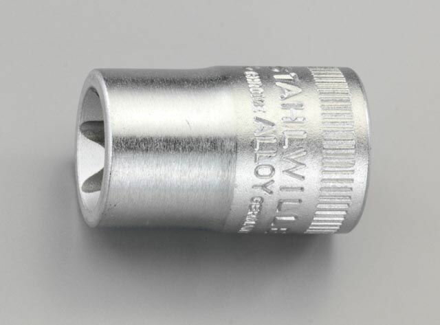 【メーカー在庫あり】 エスコ ESCO 3/8"sqxE 8 Trox ソケット 000012087055 JP店