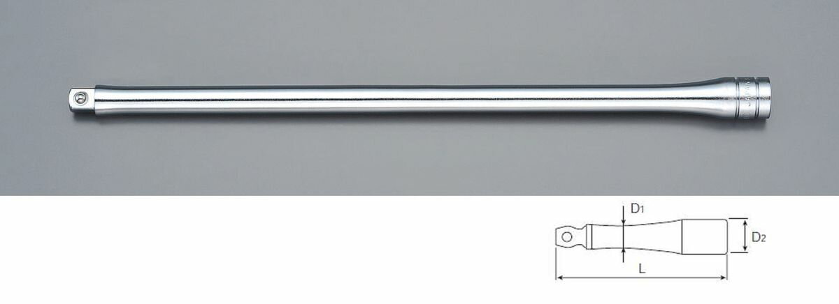 【メーカー在庫あり】 エスコ ESCO 1/4"sqx200mm エクステンションバー 000012227156 JP店