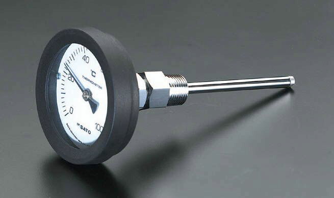 【メーカー在庫あり】 エスコ ESCO 0- 50℃/ 50mm バイメタル式温度計 000012068843...