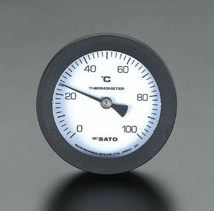 【メーカー在庫あり】 エスコ ESCO 0- 50℃/ 50mm バイメタル式温度計 000012068843...