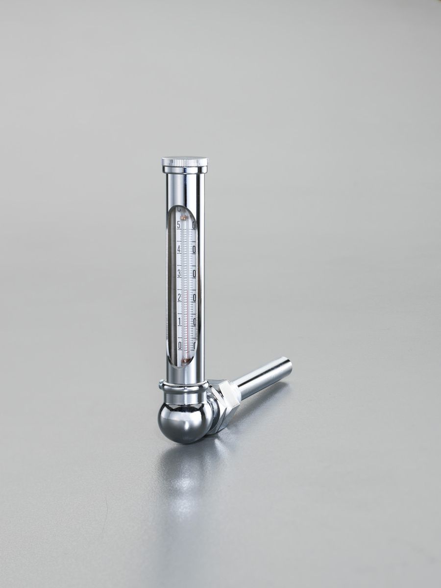 【メーカー在庫あり】 エスコ ESCO -20-50℃/150mm 温度計 丸型保護枠付(L型) 000012259487 JP店