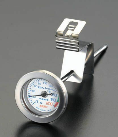 【メーカー在庫あり】 エスコ ESCO 45x150mm 天ぷら用温度計 000012048750 JP店