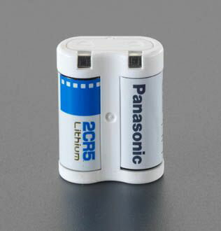 【メーカー在庫あり】 エスコ ESCO 2CR5 /6V リチウム電池(カメラ用) 000012053716 JP店