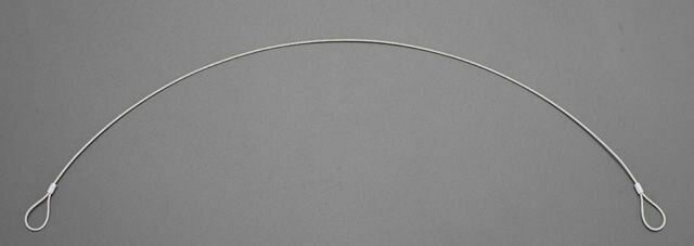 【メーカー在庫あり】 エスコ ESCO 4.3x1040mm コーティングカットワイヤー(スチー...