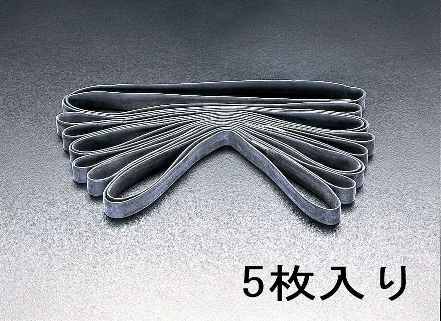 【メーカー在庫あり】 エスコ ESCO 700x17mm ゴム製リングベルト(5本) 000012004405 JP店